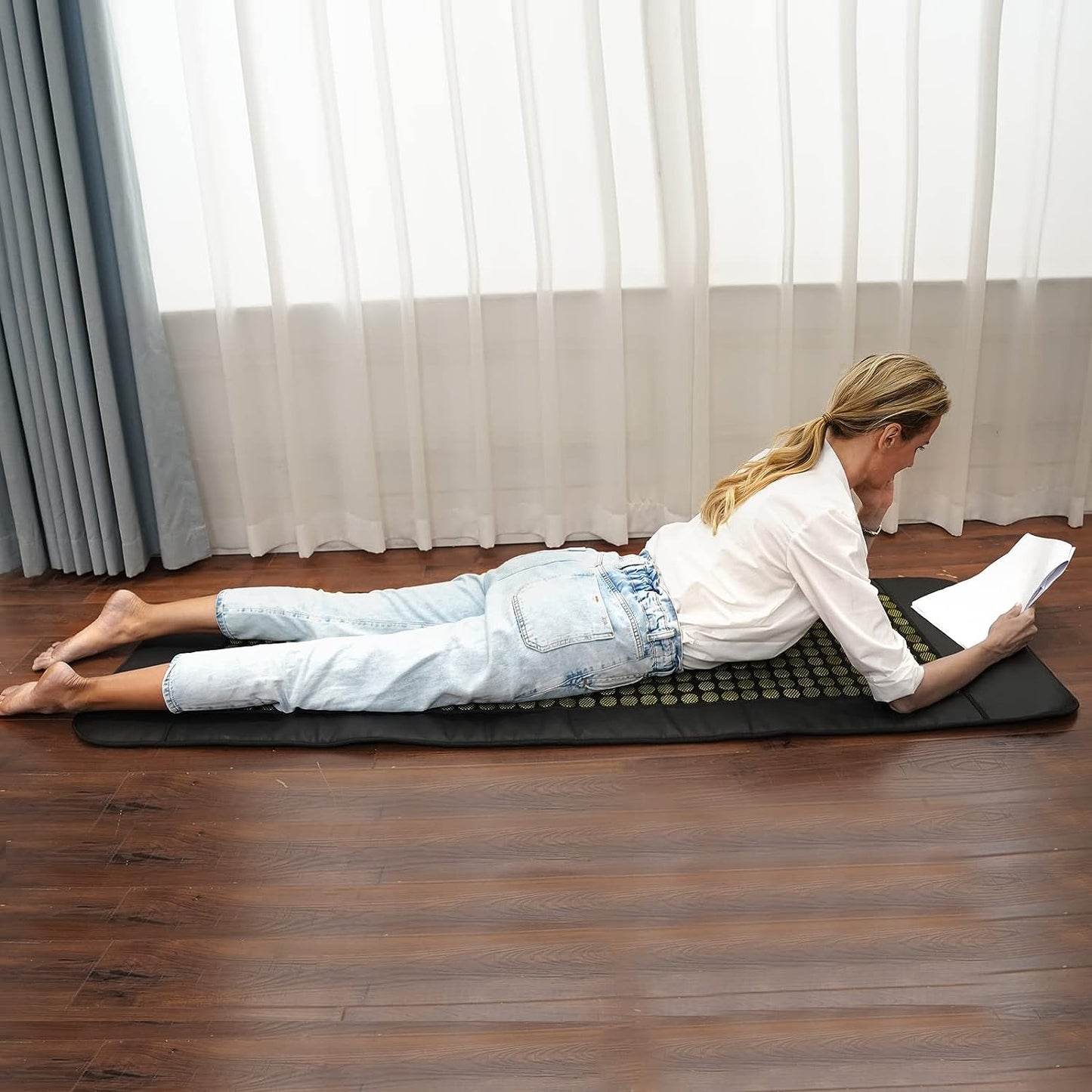 UTK Far Infrared Natural Jade Heating Pad – Large (24" x 70")