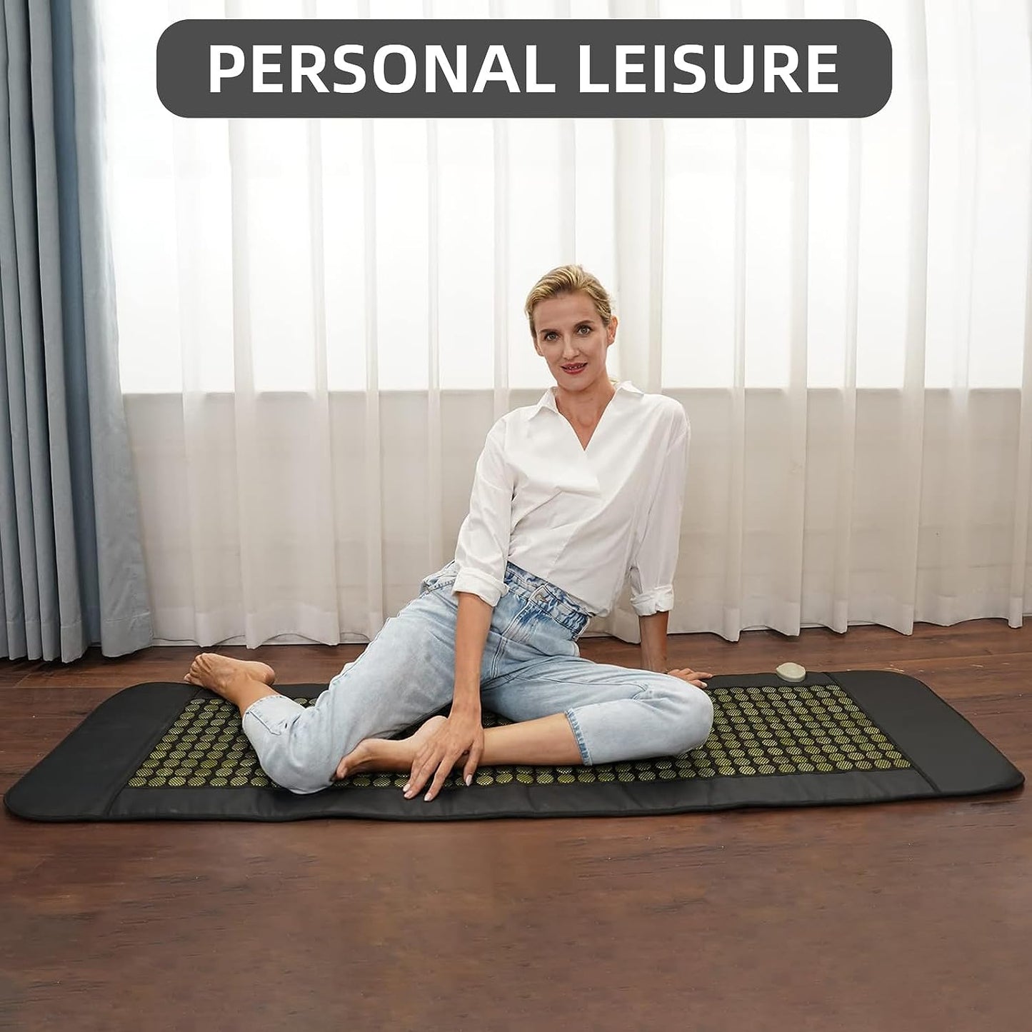 UTK Far Infrared Natural Jade Heating Pad – Large (24" x 70")