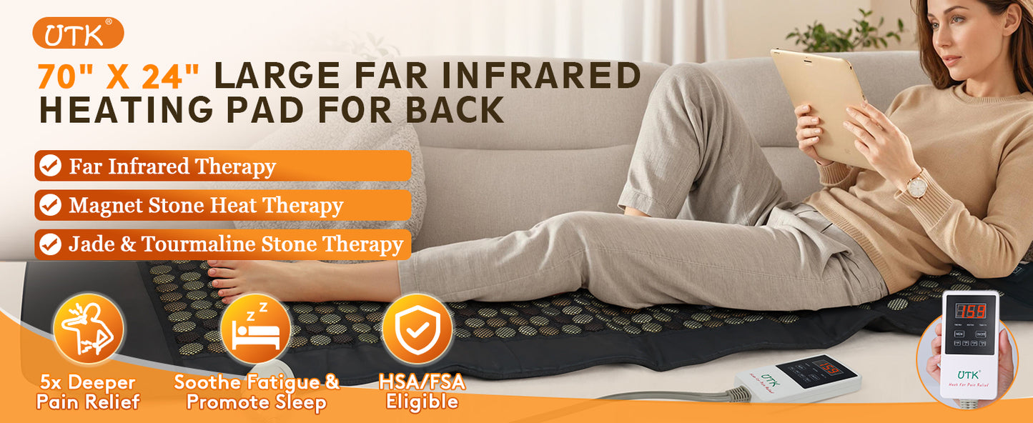 UTK Full Body Infrared Heating Pad – Large (24" x 70") | Model H11L2