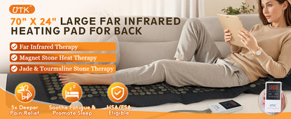 UTK Full Body Infrared Heating Pad – Large (24" x 70") | Model H11L2