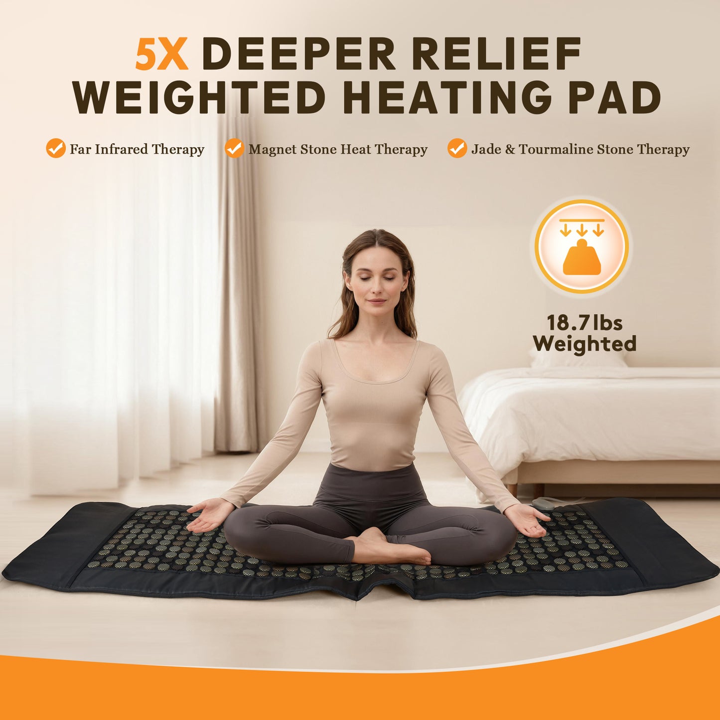 UTK Full Body Infrared Heating Pad – Large (24" x 70") | Model H11L2