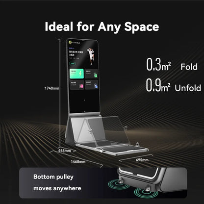 AEKE K1 Smart Mirror Home Gym – Commercial Grade | AI Camera | 750W Motor