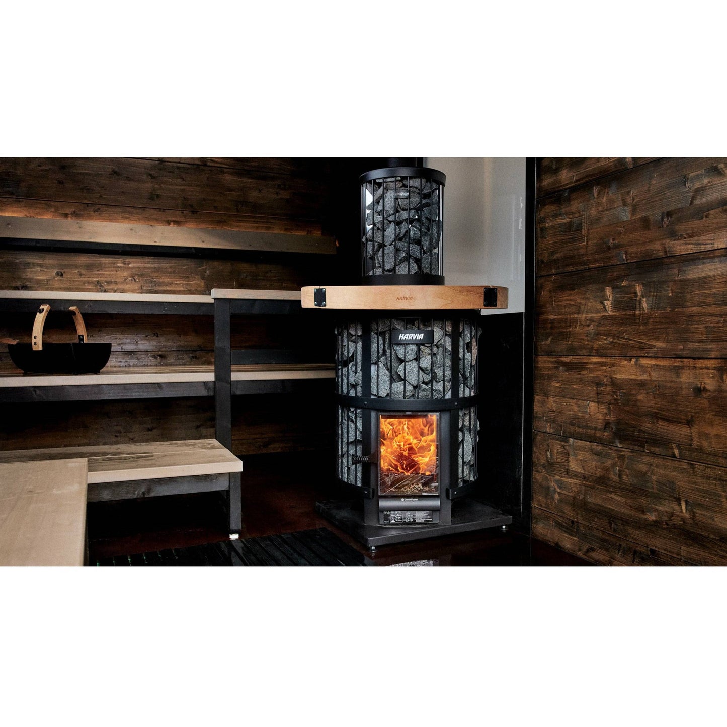 Harvia Legend 240GF Wood-Burning Sauna Stove