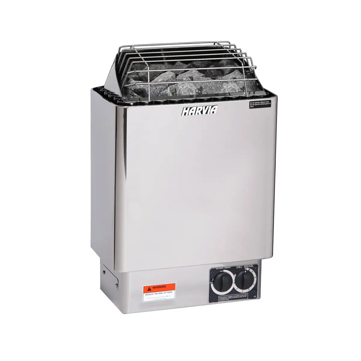 Harvia KIP60B 6KW Electric Sauna Heater with Built-In Controls