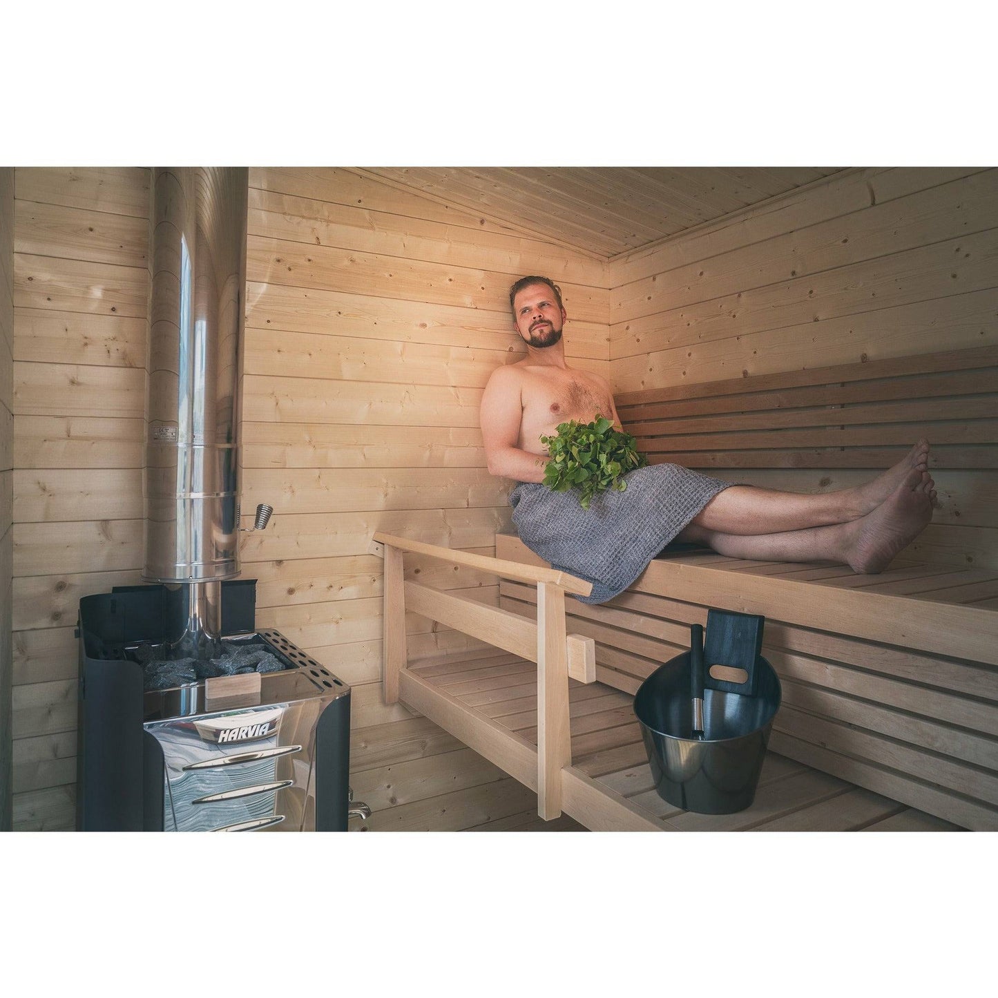 Harvia Pro 36 Wood Burning Sauna Stove - Finnish Sauna Builders