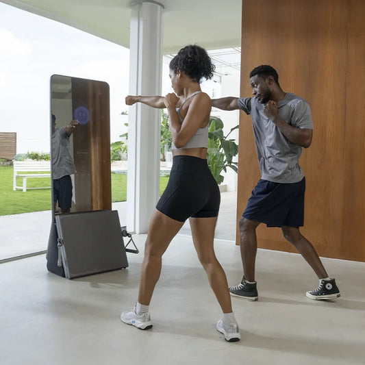 AEKE K1 Smart Mirror Home Gym – Commercial Grade | AI Camera | 750W Motor