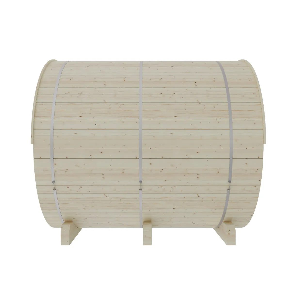 Helsinki Finnish Barrel Sauna with Terrace and WiFi Heater - Finnish Sauna Builders