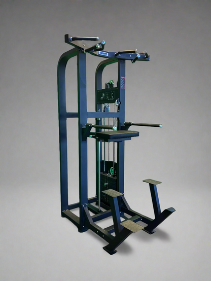 SFE Assisted Chin-Up & Dip Machine with 250 lb Weight Stack