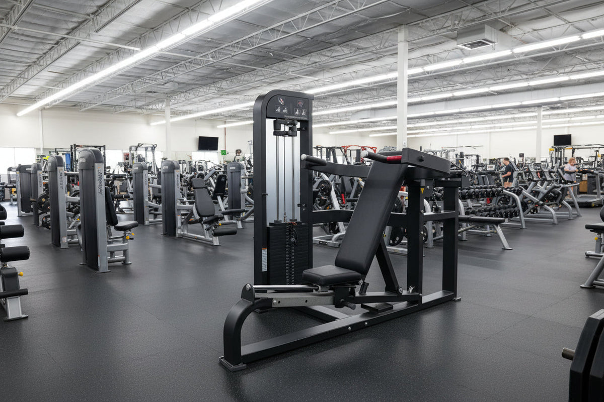 SFE Adjustable Chest & Shoulder Press with 200 lb Weight Stack