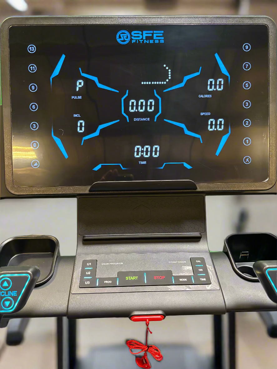 SFE Pro Treadmill with Incline, Decline & Bluetooth