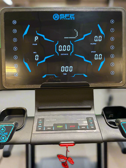 SFE Pro Treadmill with Incline, Decline & Bluetooth