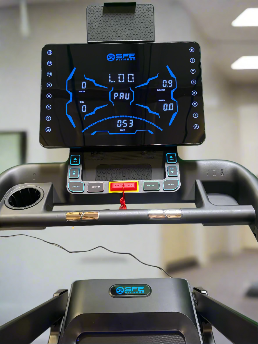 SFE Treadmill Pro – New, Folding Treadmill with 15% Incline