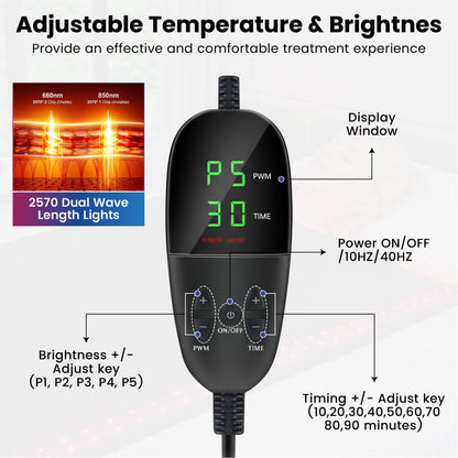 iReliev FullGlow™ 360 Full-Body Red & Near-Infrared Light Bag