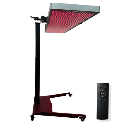 Horizontal/Vertical Powered Automatic Rolling Stand for EXESAS Red Light Therapy Panels, Auto Height Adjustment, (Panel Sold Separately)