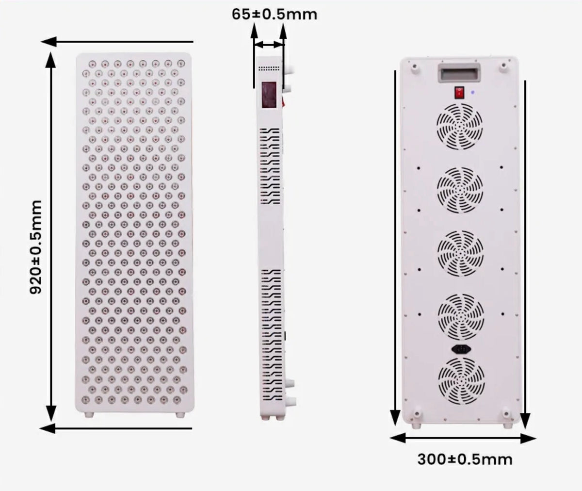 TimeLight Elevate Red & Near-Infrared Light Panel, 288 LEDs
