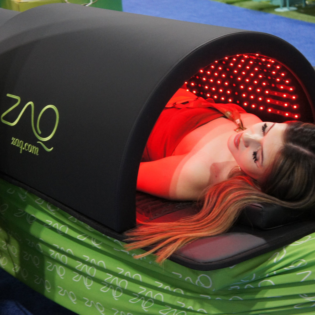 ZAQ ZUNA Pro Far Infrared Sauna Dome with PEMF & Red Light