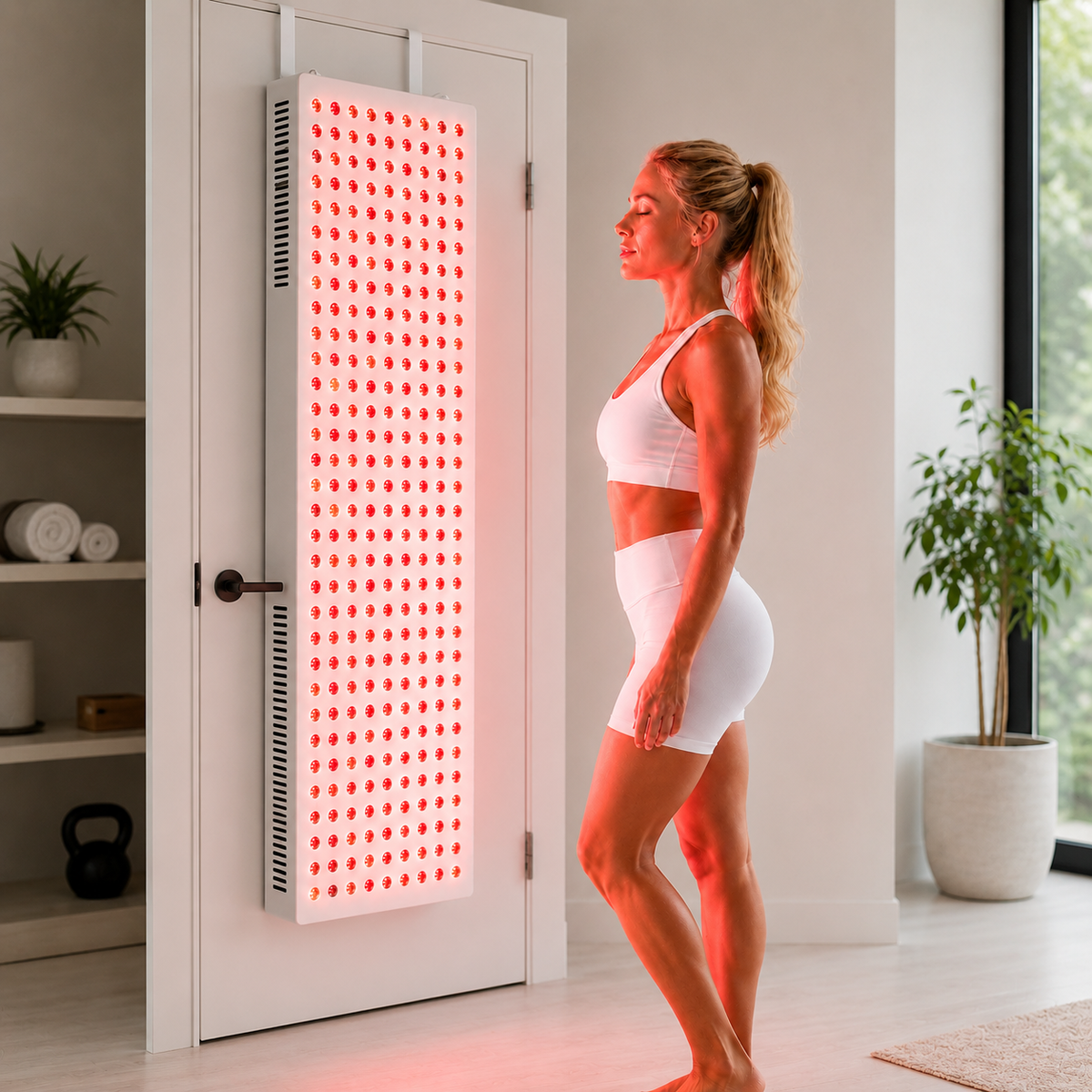 iReliev 2400W Full Body Red Light & Near Infrared Therapy Panel
