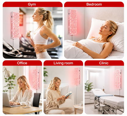 iReliev Full-Body Red & Near-Infrared Light Panel