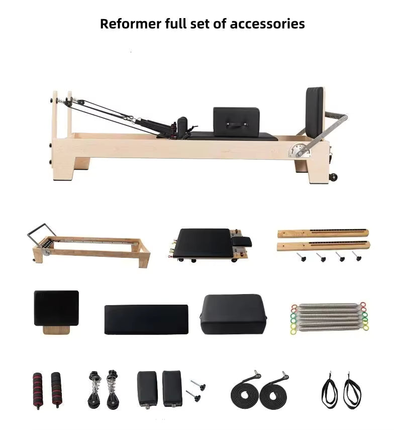 MedEq Classic Wooden Pilates Reformer