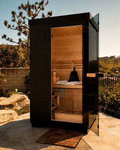 SaunaBox® Forge 1-Person: Traditional Finnish Sauna