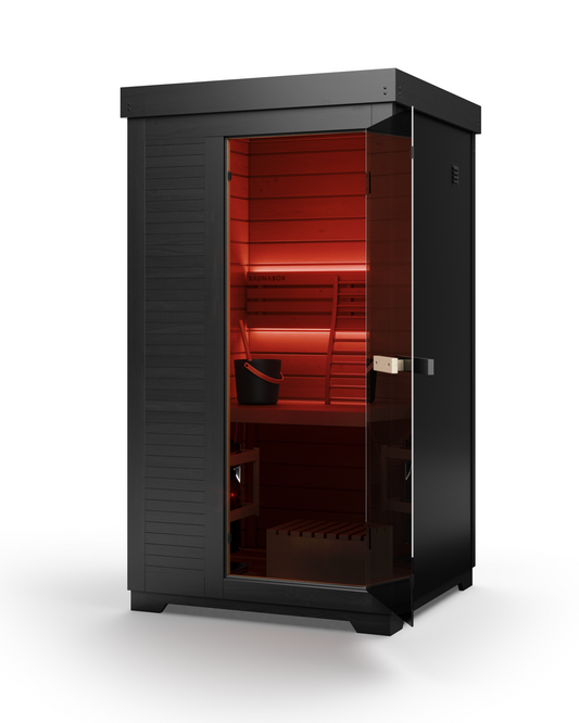 SaunaBox® Forge 1-Person: Traditional Finnish Sauna