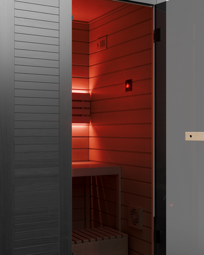 SaunaBox® Forge 1-Person: Traditional Finnish Sauna