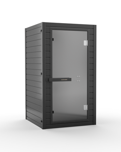 SaunaBox® Solara: 1-Person Full Spectrum Infrared Sauna