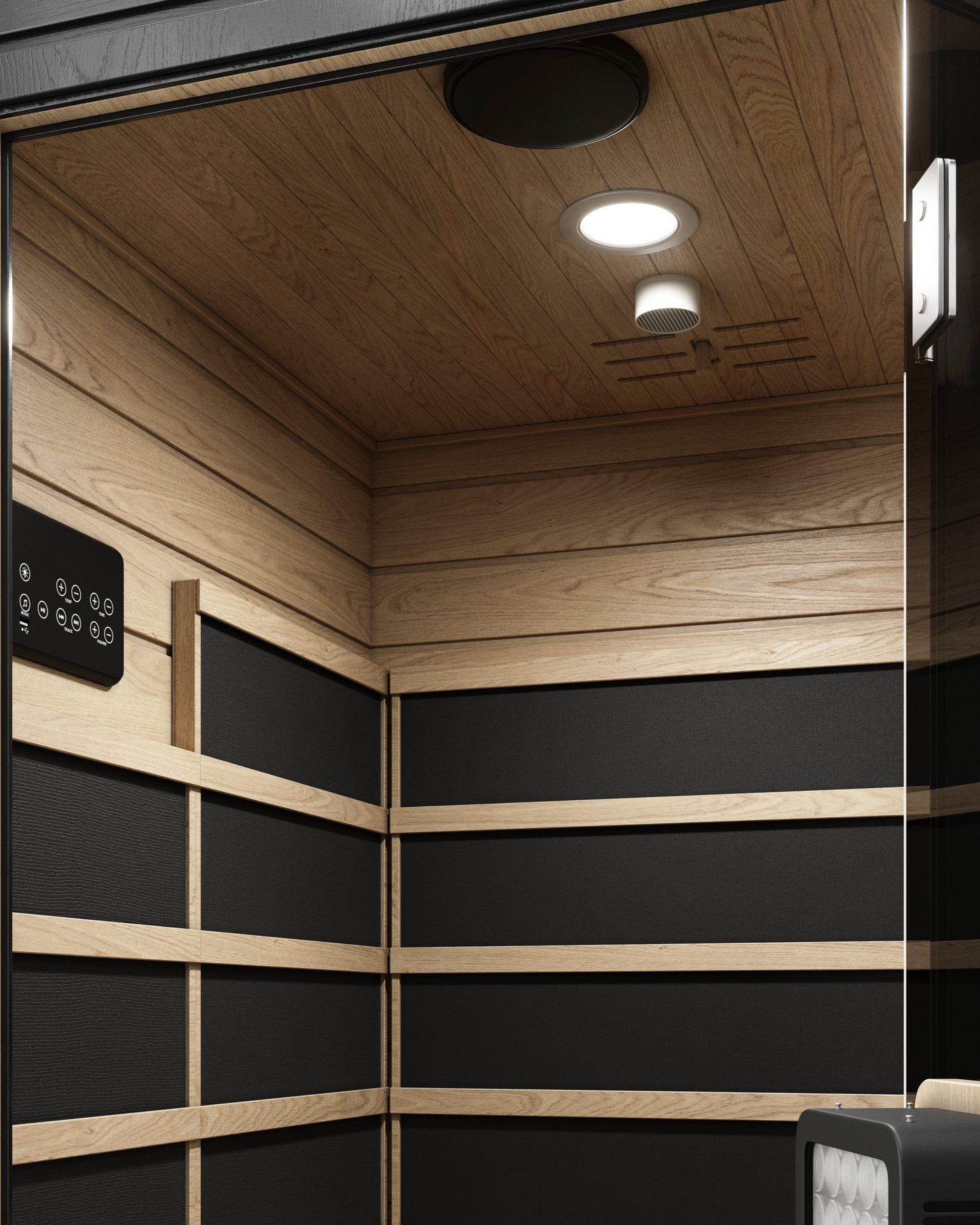 SaunaBox® Solara: 1-Person Full Spectrum Infrared Sauna