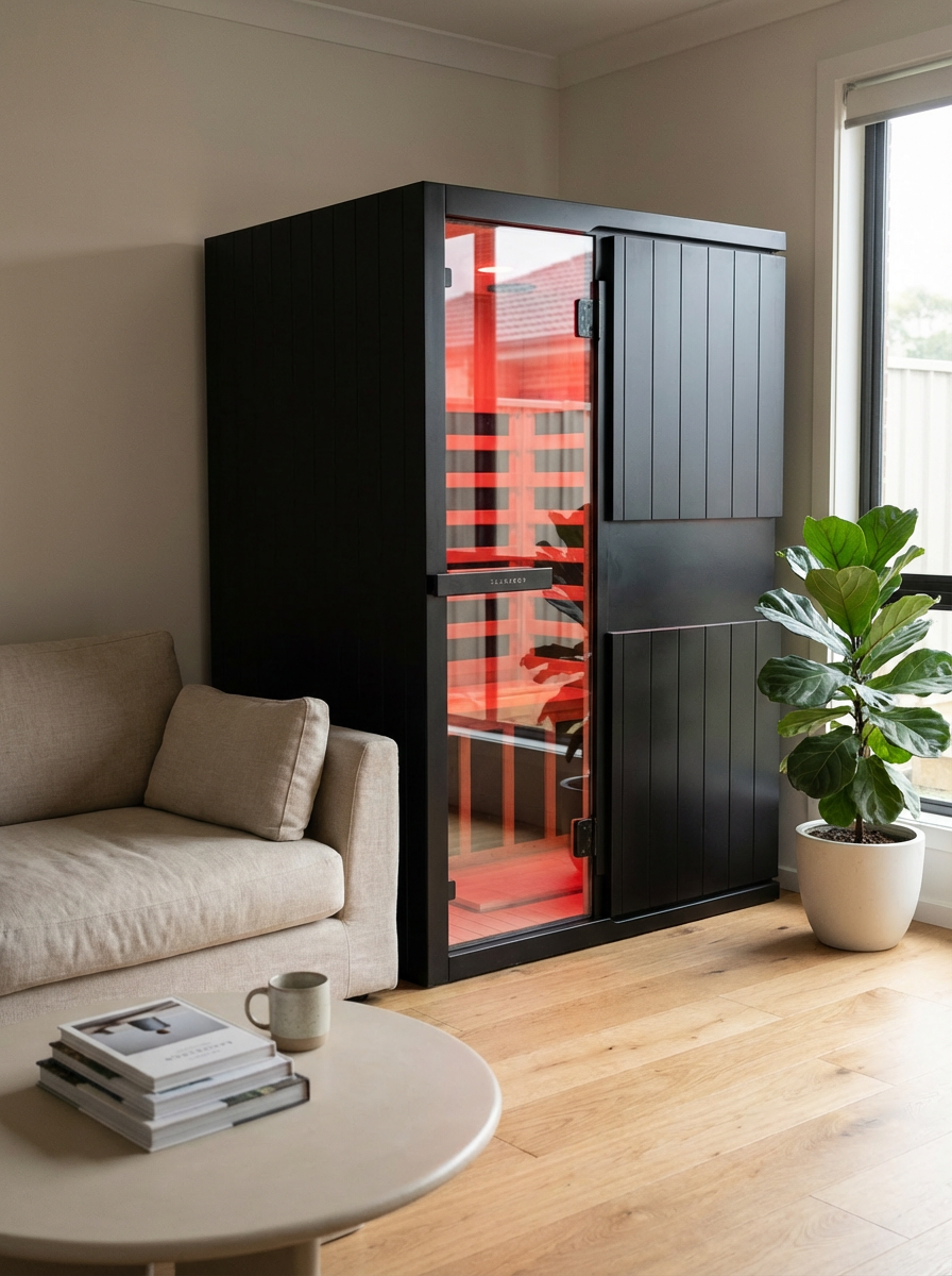 SaunaBox® Solara 2-Person: Full Spectrum Infrared Sauna