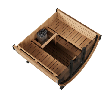 MrSteam Barrel Haus Outdoor Sauna Kit