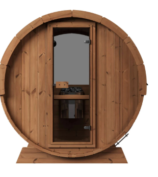MrSteam Barrel Haus Outdoor Sauna Kit