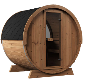 MrSteam Barrel Haus Outdoor Sauna Kit