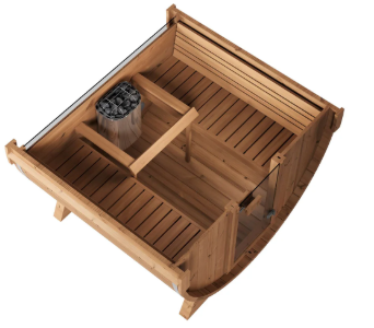 MrSteam Barrel Haus Outdoor Sauna Kit