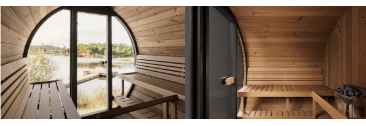 MrSteam Barrel Haus Outdoor Sauna Kit