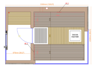 Thermasol Ombra 4–6 Person Outdoor Sauna