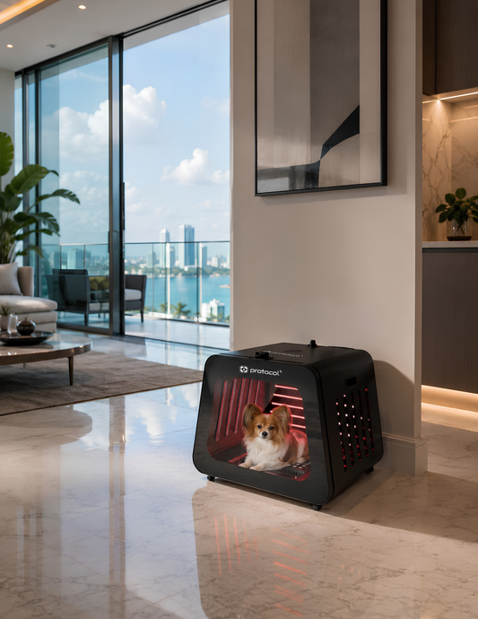 Small Pet Red Light Capsule | Red & Near-Infrared Light for Small Animals