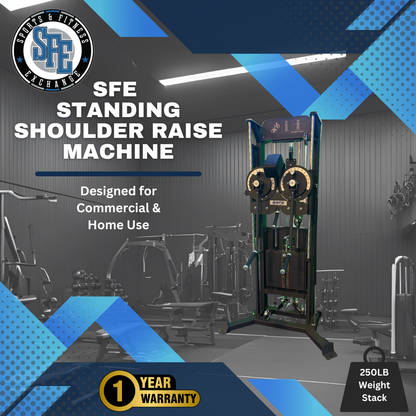 SFE Selectorized Standing Multi-Flight Shoulder & Chest Machine