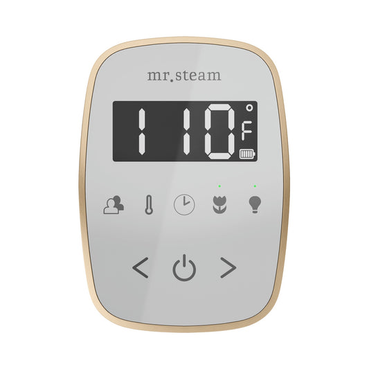 Mr. Steam TempoFlex Wireless Steam Shower Control and Steamhead