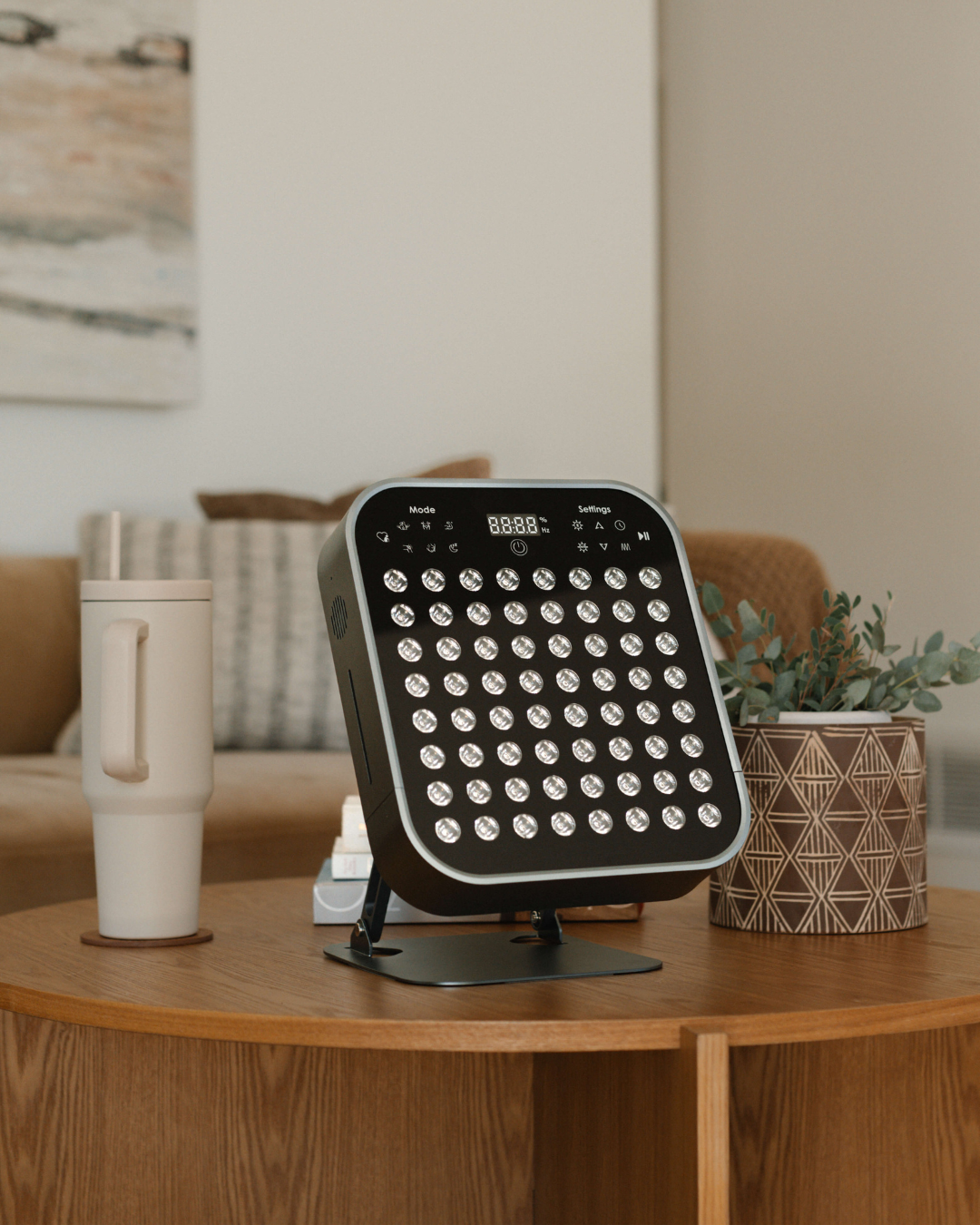 Renew Red Light Small Panel – Targeted Red & Near Infrared Light Therapy, Portable At-Home Panel