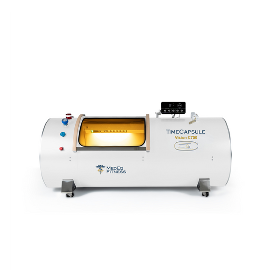 MedEq TimeCapsule Vision C750+ Hard-Shell Hyperbaric Oxygen Chamber | 2.0 ATA