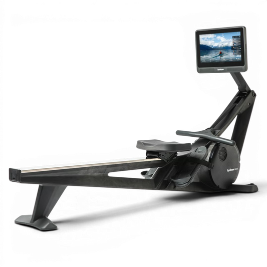 Hydrow Wave Rower – Pirate Black | Compact Smart Rowing Machine
