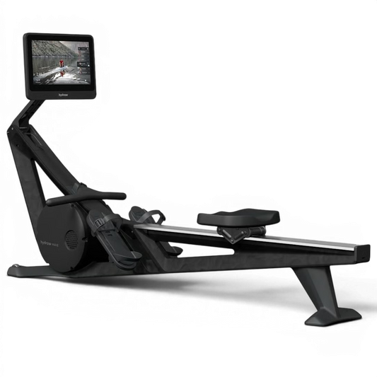 Hydrow Wave Rower – Pirate Black | Compact Smart Rowing Machine