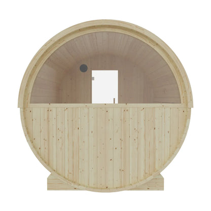 Vassa Finnish Barrel Sauna with WiFi Heater