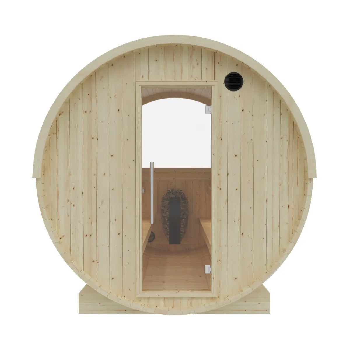Vassa Finnish Barrel Sauna with WiFi Heater