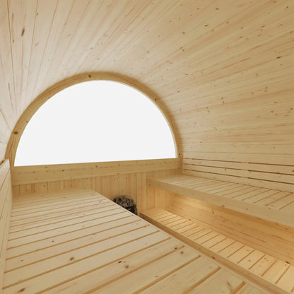 Vassa Finnish Barrel Sauna with WiFi Heater