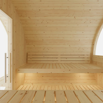 Vassa Finnish Barrel Sauna with WiFi Heater