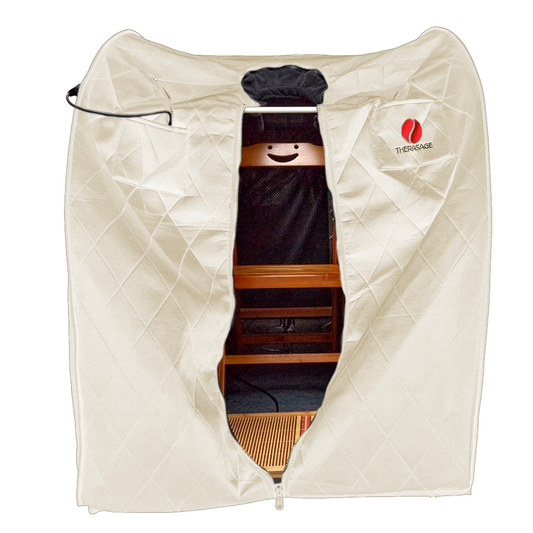 Therasage Thera360 Plus Portable Infrared Sauna - White