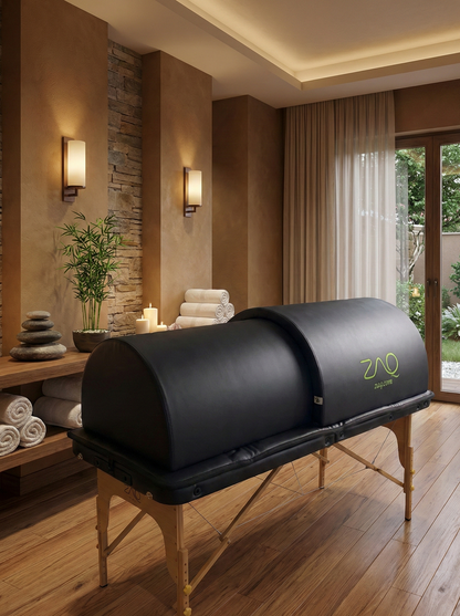 ZAQ ZUNA Pro Far Infrared Sauna Dome with PEMF & Red Light