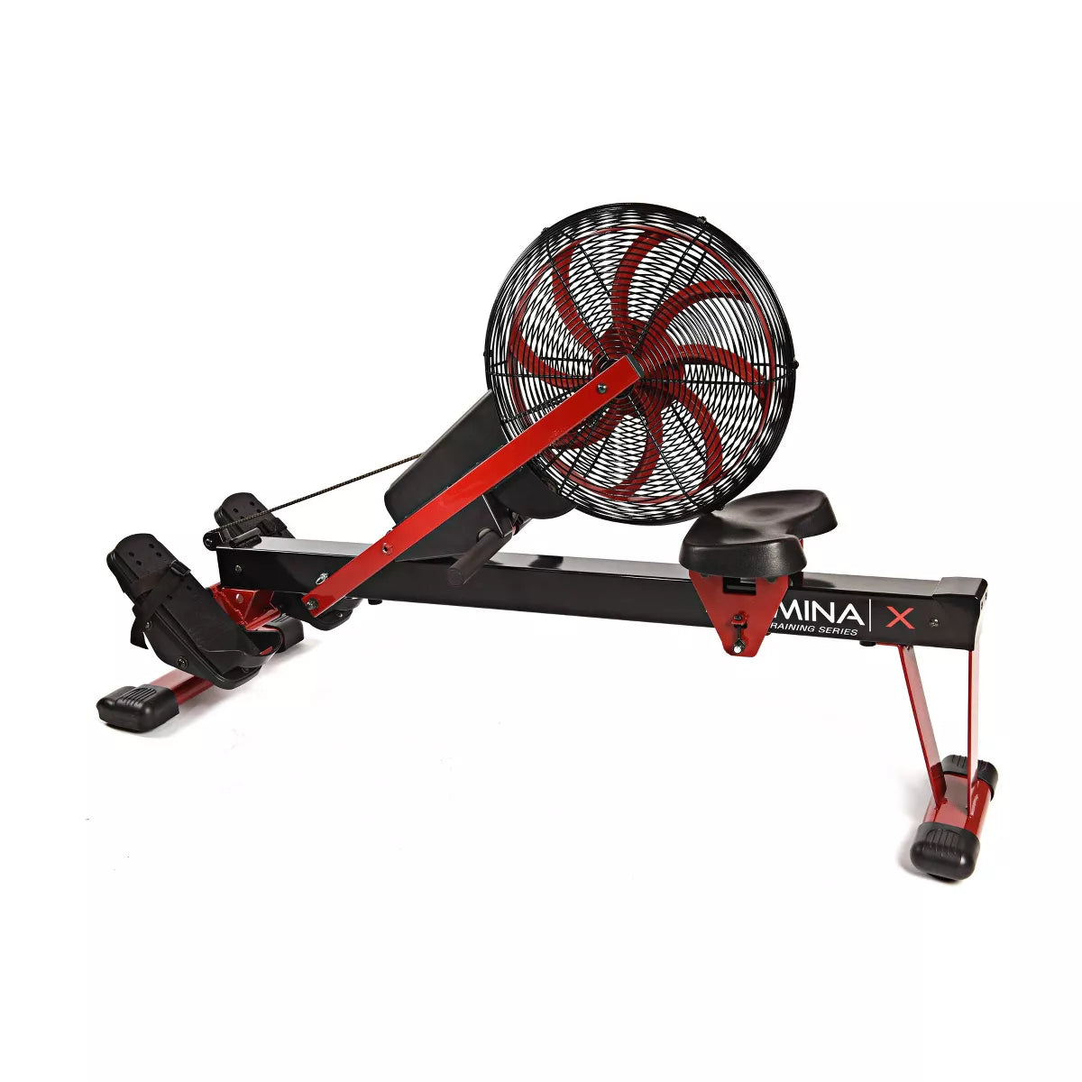 Stamina X Air Rower with Smart Workout App, No Subscription Required with Foldable Rowing Machine for Home Use with LCD Monitor