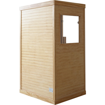 Single Person Indoor Sauna Room – Chilean Pine | 7 Carbon Heating Plates